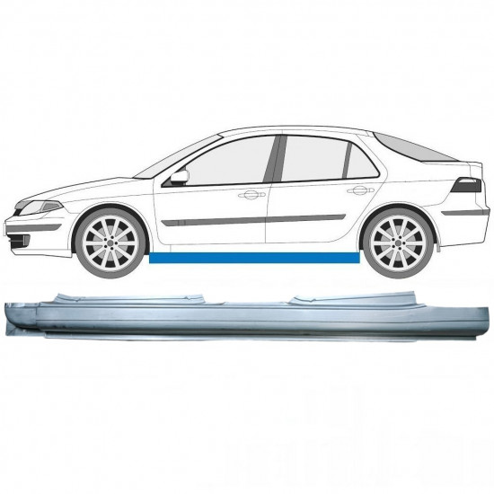 Réparation bas de caisse pour Renault Laguna 2001-2007 / Gauche 5577