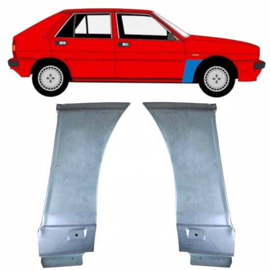 Panneau de réparation de l’aile avant pour Lancia Delta 1979-1993 / Gauche+Droit / Ensemble 10070