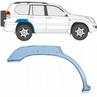 Panneau de réparation arc d'aile arrière des trous pour Toyota Land Cruiser 2003-2010 / Droite 10212