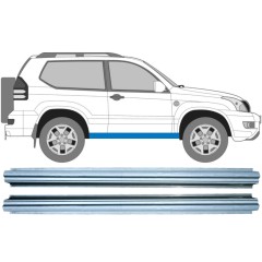 Réparation bas de caisse pour Toyota Land Cruiser J120 2003-2010 / Gauche = Droite (symétrique) / Ensemble 10277