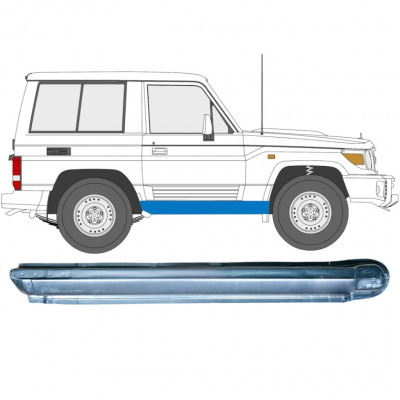 Réparation bas de caisse pour Toyota Land Cruiser 1984-1993 / Droite 7058