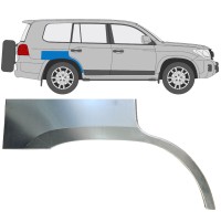 Panneau de réparation arc d'aile arrière pour Toyota Land Cruiser V8 FJ200 2007- / Droite 16340