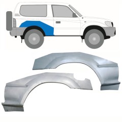 Panneau de réparation arc d'aile arrière pour Toyota Land Cruiser J90 1996-2002 / Gauche+Droit / Ensemble 10123