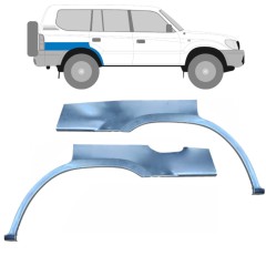 Panneau de réparation arc d'aile arrière pour Toyota Land Cruiser J90 1996-2002 / Gauche+Droit / Ensemble 9235