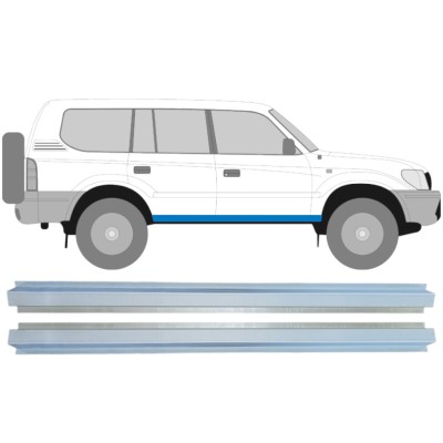 Réparation bas de caisse intérieur pour Toyota Land Cruiser J90 1996-2002 / Gauche+Droit / Ensemble 14851