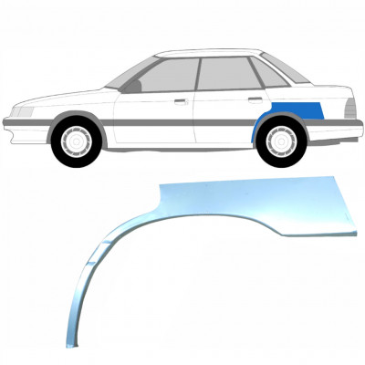 Panneau de réparation arc d'aile arrière pour Subaru Legacy 1989-1994 / Gauche 5137