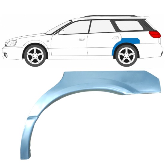 Panneau de réparation arc d'aile arrière pour Subaru Legacy 1998-2004 / Gauche / COMBI / SEDAN 5603