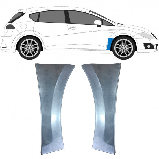 Panneau de réparation de l’aile avant pour Seat Leon 2005-2012 / Gauche+Droit 9606