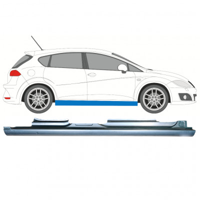 Panneau de réparation du seuil pour Seat Leon 2005-2012 / Droite 8124