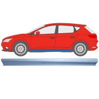 Réparation bas de caisse inférieure pour Seat Leon 2012-2020 / Gauche 16983