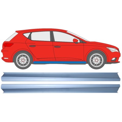 Réparation bas de caisse inférieure pour Seat Leon 2012-2020 / Gauche+Droit / Ensemble 16984