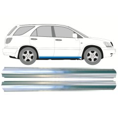Réparation bas de caisse pour Lexus RX 1998-2003 / Gauche = Droite (symétrique) / Ensemble 10655