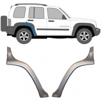 Panneau de réparation arc d'aile arrière pour Jeep Liberty 2001-2008 / Gauche+Droit / Ensemble 10439