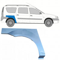 Panneau de réparation arc d'aile arrière pour Dacia Logan 2004-2009 / Droite 11519