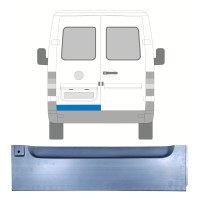 Panneau de réparation de porte arrière pour Volkswagen LT 1996-2005 / Gauche 16592