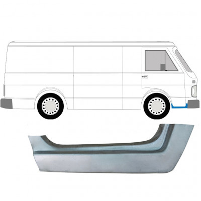 Réparation bas de caisse de porte avant pour Volkswagen LT 1975-1996 / Droite 7949