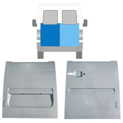 Panneau de réparation de porte arrière pour Volkswagen LT 1996-2005 / Gauche+Droit 16562
