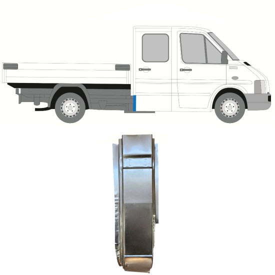 Panneau de réparation coin pour Volkswagen LT 1996-2005 / Droite 16594