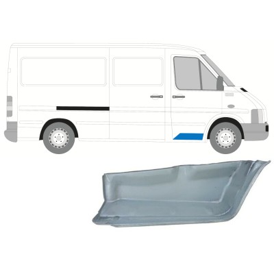 Panneau de réparation de porte avant intérieur pour Volkswagen LT 1996-2005 / Droite 16576