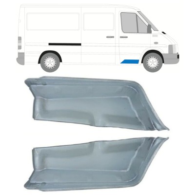 Panneau de réparation de porte avant intérieur pour Volkswagen LT 1996-2005 / Gauche+Droit 16578