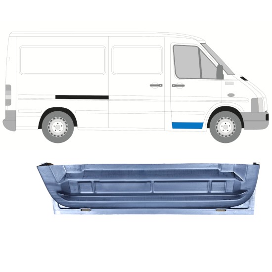 Panneau de réparation de porte avant