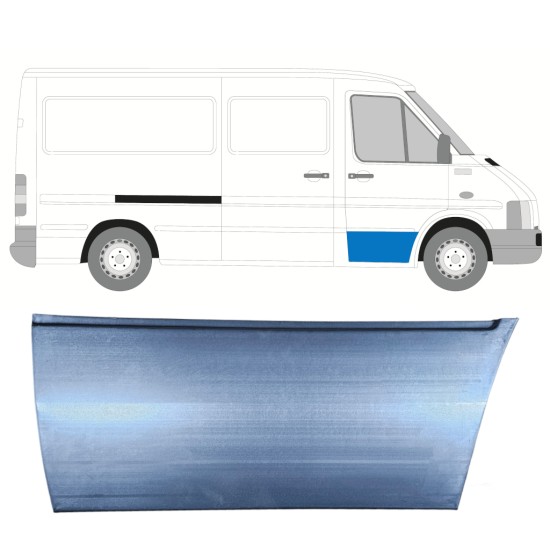 Panneau de réparation de porte avant
