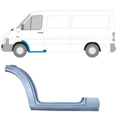 Panneau de réparation de porte avant intérieur pour Volkswagen LT 1996-2005 / Gauche 16546