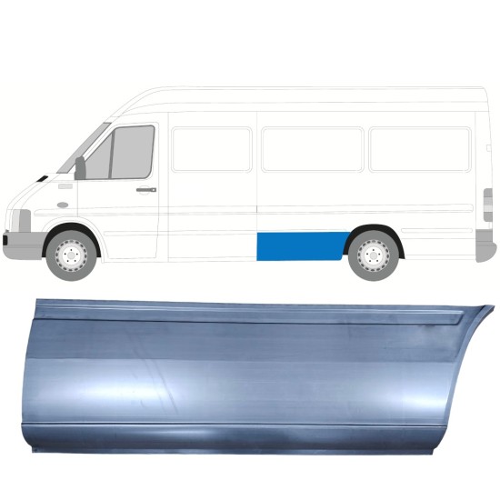Panneau de réparation arc d'aile arrière pour Volkswagen LT 1996-2005 / Gauche 13472