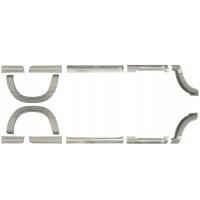 Ensemble de panneaux de réparation pour Volkswagen LT 1996-2005 / Gauche+Droit / 14388