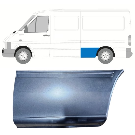 Panneau de réparation arc d'aile arrière pour Volkswagen LT 1996-2005 / Gauche 13413