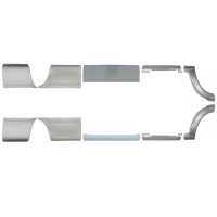 Ensemble de panneaux de réparation pour Volkswagen LT 1996-2005 / Gauche+Droit 16612
