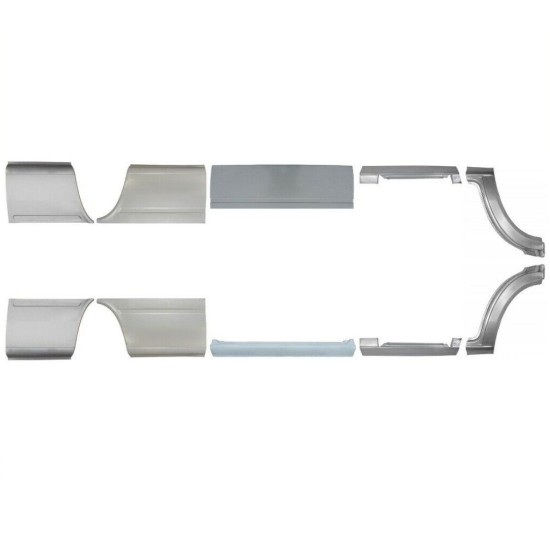 Ensemble de panneaux de réparation pour Volkswagen LT 1996-2005 / Gauche+Droit 16612