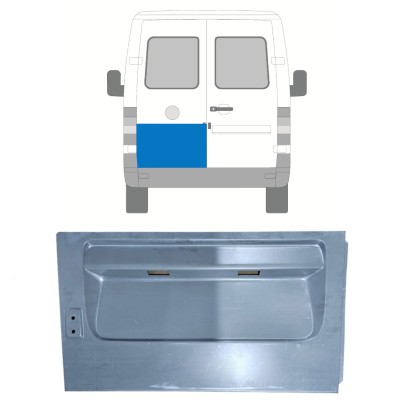 Panneau de réparation de porte arrière pour Volkswagen LT 1996-2005 / Gauche 16588