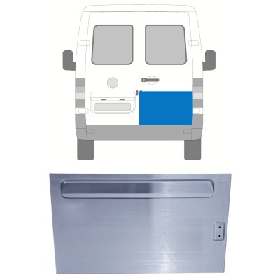 Panneau de réparation de porte arrière pour Volkswagen LT 1996-2005 / Droite 16589