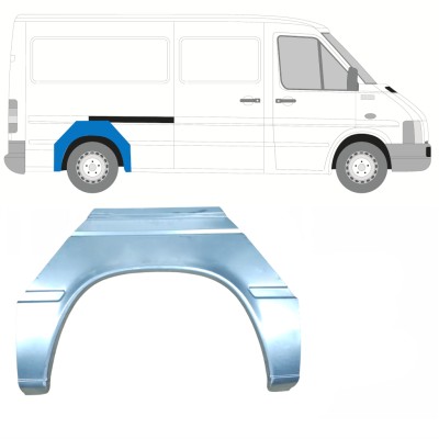 Panneau de réparation arc d'aile arrière pour Volkswagen LT 1996-2005 / Gauche = Droite (symétrique) 16598