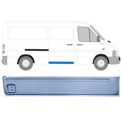 Panneau de réparation pour porte coulissante intérieur pour Volkswagen LT 1996-2005 / Droite 16585