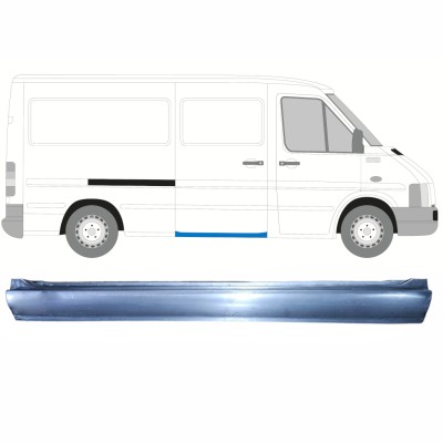 Réparation bas de caisse de sur porte latérale pour Volkswagen LT 1996-2005 / Gauche = Droite (symétrique) 16607