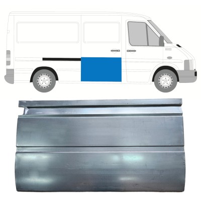 Panneau de réparation pour porte coulissante extérieur pour Volkswagen LT 1996-2005 / Droite 16596