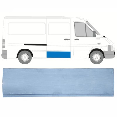 Panneau de réparation pour porte coulissante extérieur pour Volkswagen LT 1996-2005 / Gauche 16597