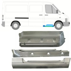 Réparation bas de caisse + aile + seuil de marche avant pour Volkswagen LT 1996-2005 / Droite 16571