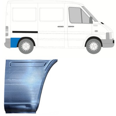 Panneau de réparation arc d'aile arrière pour Volkswagen LT 1996-2005 / Droite 13433