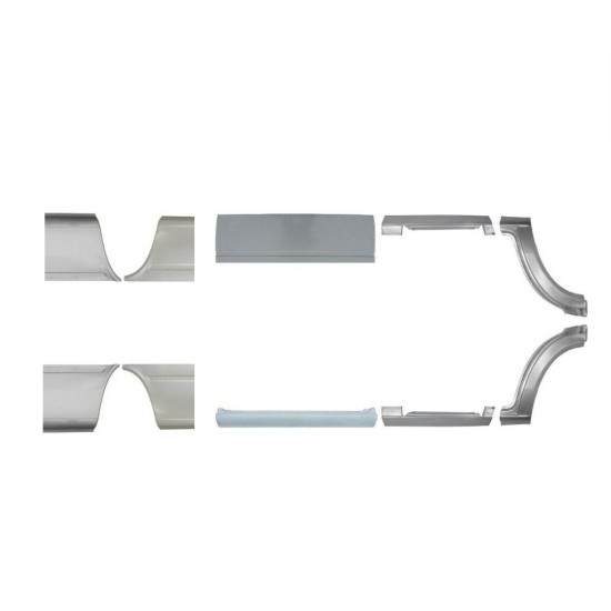 Ensemble de panneaux de réparation pour Volkswagen LT 1996-2005 / Gauche+Droit 16613
