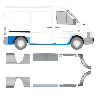 Ensemble de panneaux de réparation pour Volkswagen LT 1996-2005 / Gauche+Droit 16613