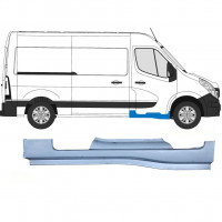 Réparation bas de caisse de porte avant pour Renault Master 2010- / Droite 10792