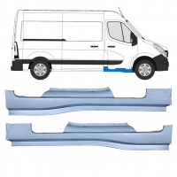 Réparation bas de caisse de porte avant pour Renault Master 2010- / Gauche+Droit / Ensemble 10794