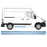 Réparation bas de caisse de sur porte latérale pour Renault Master 2010- / Droite 14917