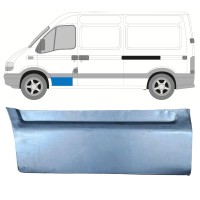 Panneau de réparation de porte avant pour Renault Master 1998-2010 / Gauche 16008