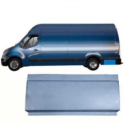 Panneau de réparation arc d'aile arrière pour Renault Master 2010- / Gauche 9065