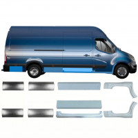 Ensemble de panneaux de réparation pour Renault Master 2010- / LWB /  10065