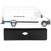 Moulure latérale arrière pour Renault Master 2010- / Droite 10916